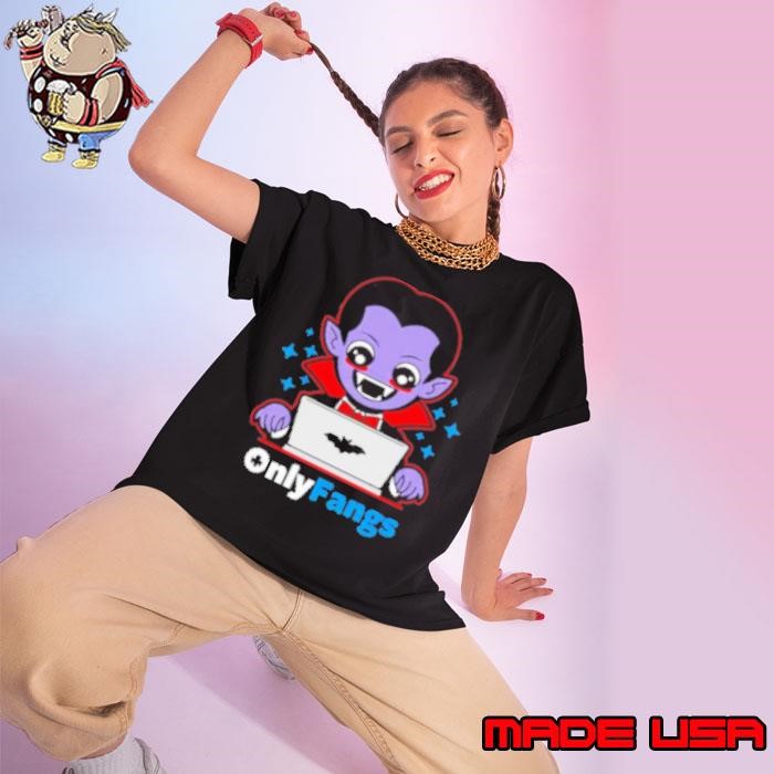 Onlyfangs A Favorite Site For Vampires Ladies tee