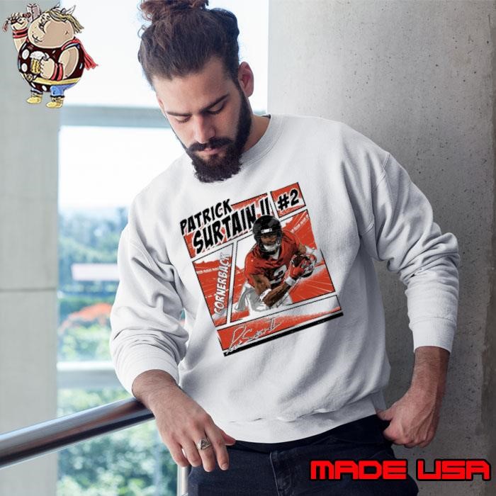 Patrick Surtain II Denver Comic American football cornerback Sweatshirt