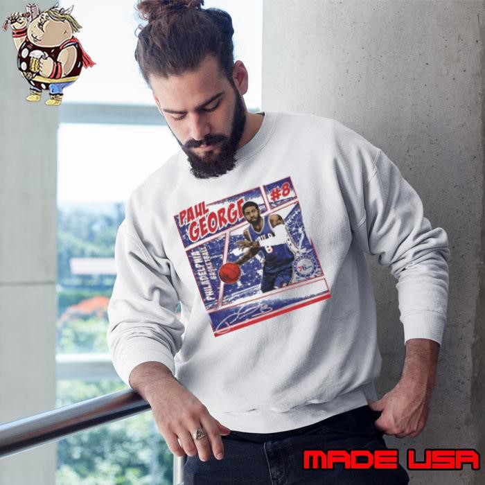 Paul George Philadelphia 76Ers Comic Sweatshirt