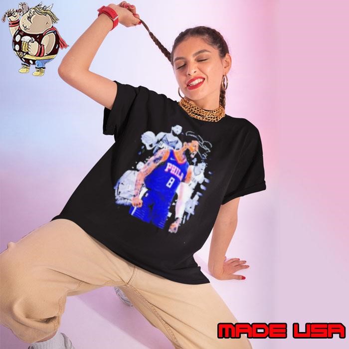 Paul George Philadelphia 76ers vintage Ladies tee