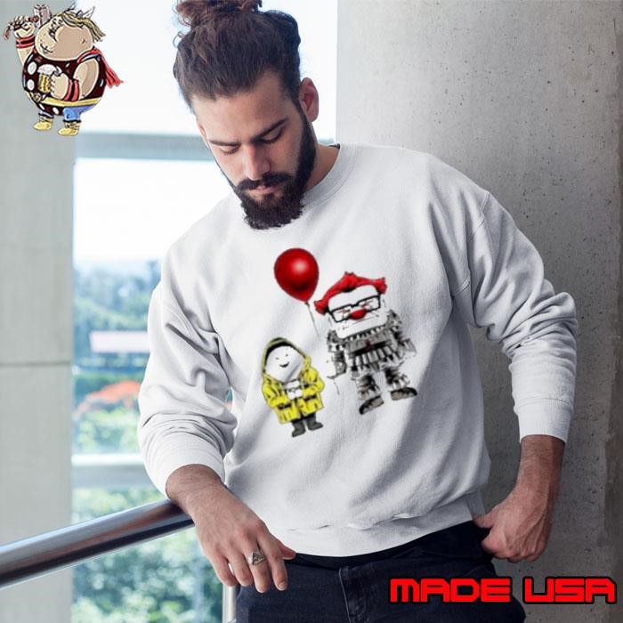 Pennywise Carl Fredricksen Russell Halloween Sweatshirt