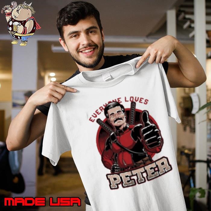 Peter Wisdom X Deadpool Everyone Loves Peter Costume Unisex