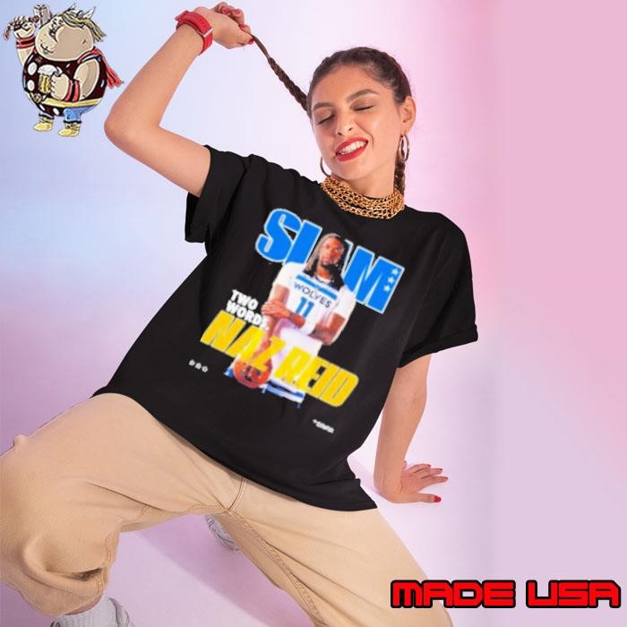 Premium Slam Two Words Naz Reid Ladies tee