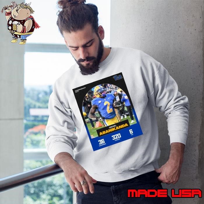Punningback Pitt Israel Abanikanda 2022 Sweatshirt