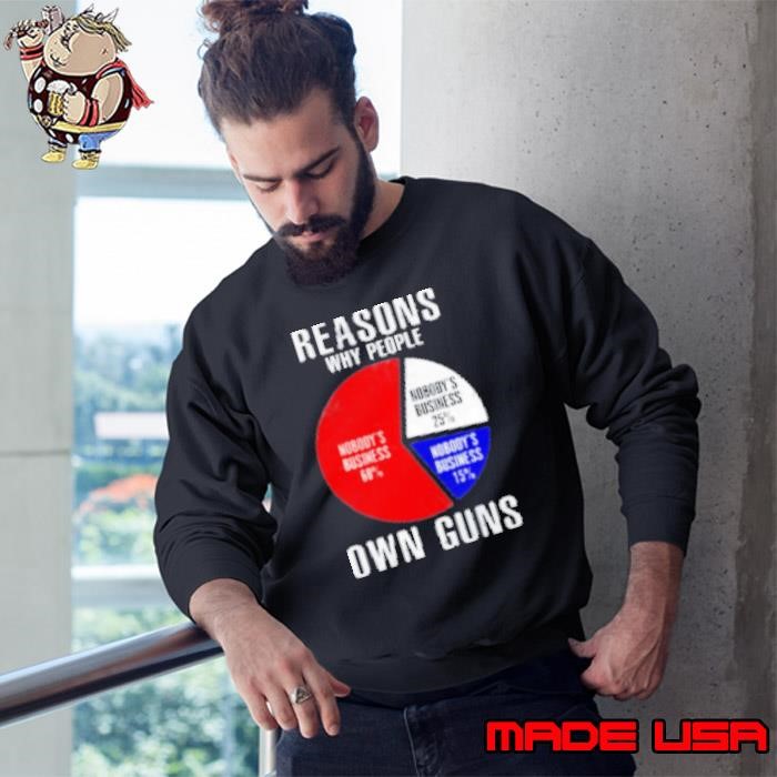 Reasons Why People Own Guns Sweatshirt