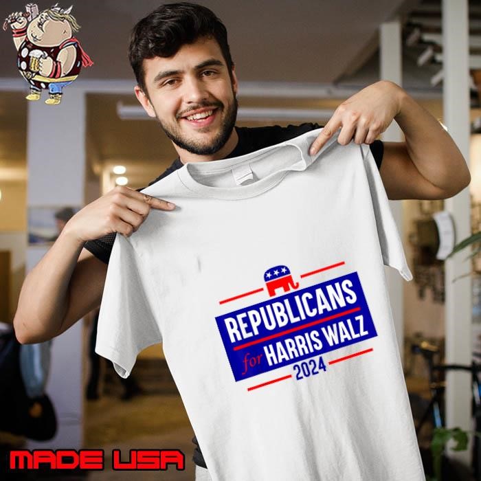 Republicans for harris walz Kamala Harris For President 2024 Unisex