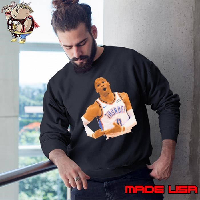 Russell Westbrook Rock The Ba American professional basketball Sweatshirt