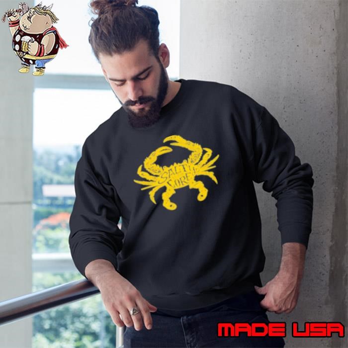 Salty To The Core Crab Sweatshirt
