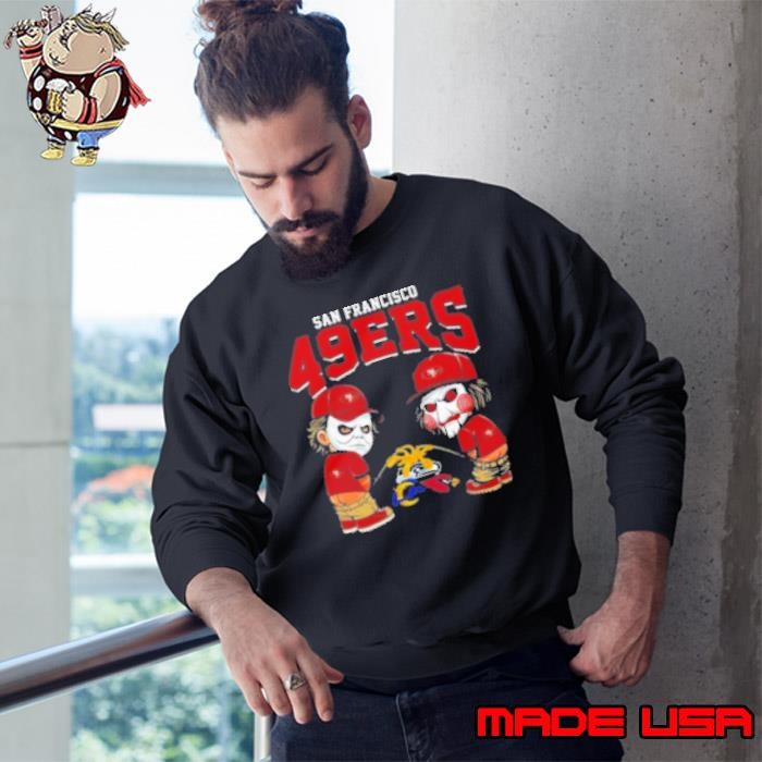San Francisco 49Ers NFL Halloween Peeing Sweatshirt