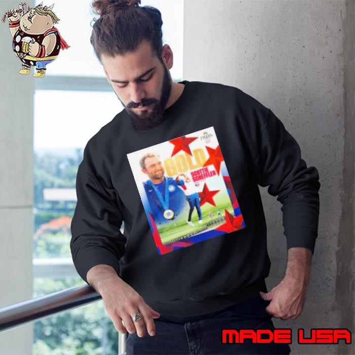 Scottie Scheffler At Paris Olympics 2024 Win Gold Medal In Men Golf Essential Sweatshirt