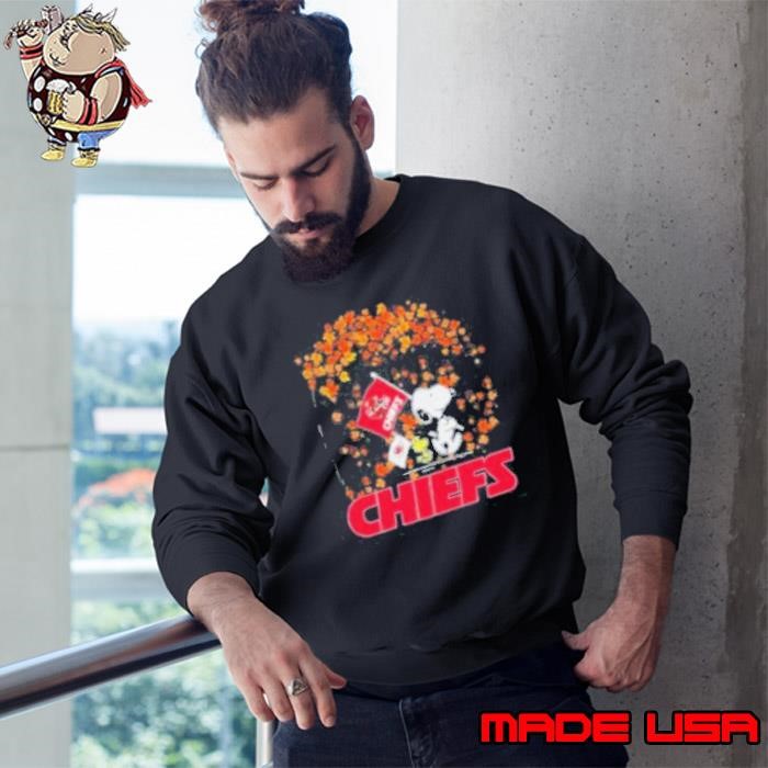 Snoopy Kansas City Chiefs Fall Sweatshirt