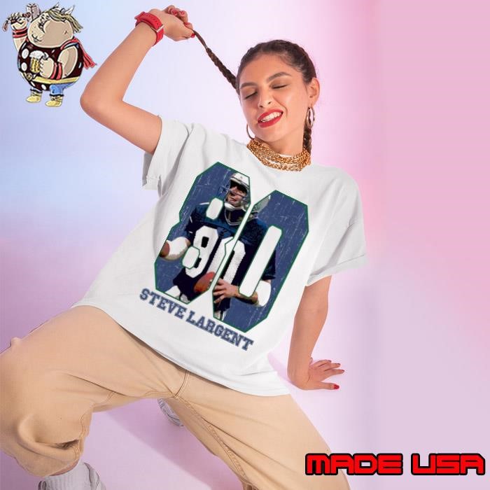Steve Largent an American former football wide receiver Seattle Game Ladies tee
