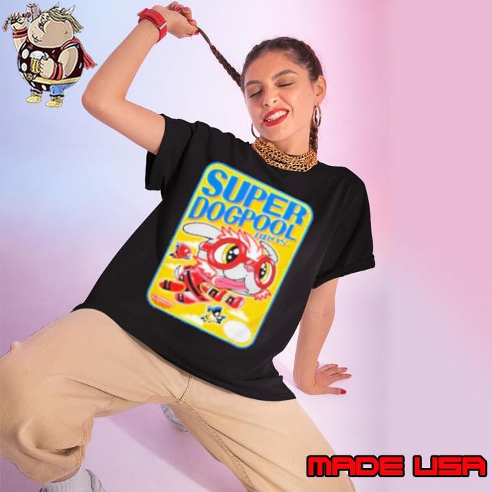 Super Dogpool Bros Nintendog Naomori Ladies tee
