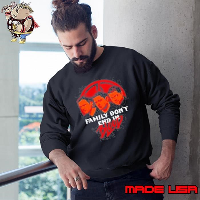 Supernatural Family Don'T End In Blood Anthony Sweatshirt