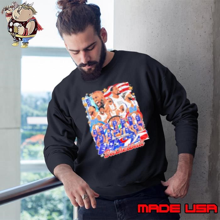 Team USA Olympic Basketball 2024 Bootleg Vintage Sweatshirt