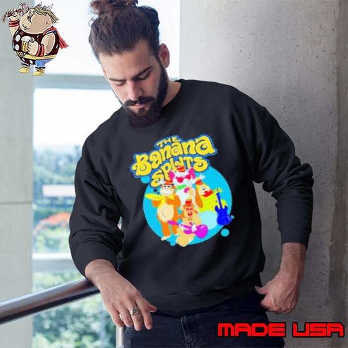 The Banana Splits Cartoon Movies Animated Sweatshirt