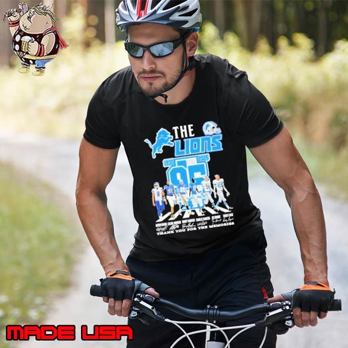 The Detroit Lions NFC 1930-2025 95 Years Thank You For The Memories Unisex