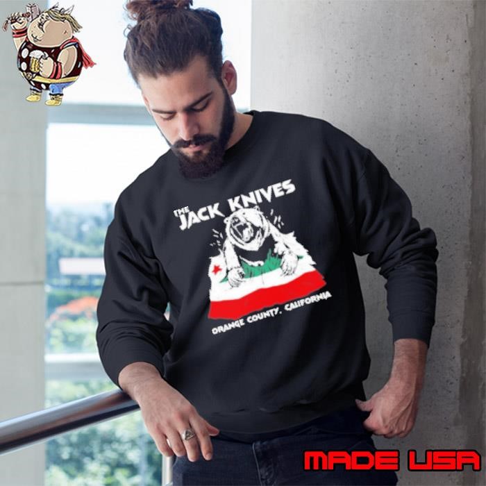 The Jack Knives Cali Bear Orange County California Sweatshirt