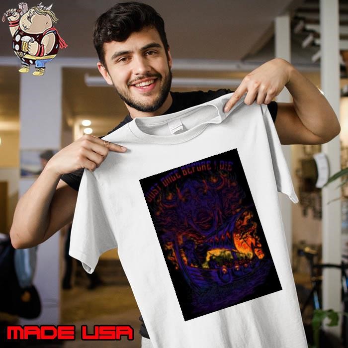 The Legend Ship Minnesota Vikings Just Once Before I Die Fiery Scene Unisex