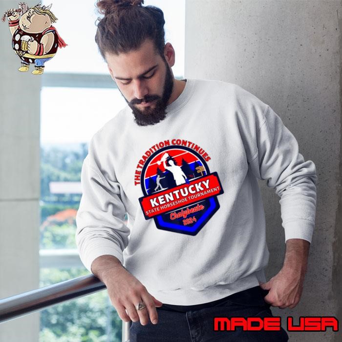 The Tradition Continues Kentucky State Chalybeate KY Horseshoe Pitching 2024 Sweatshirt