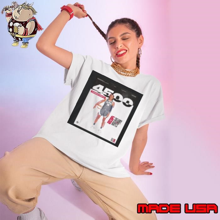 Tiffany Hayes Las Vegas Aces 4500 Career Points Ladies tee