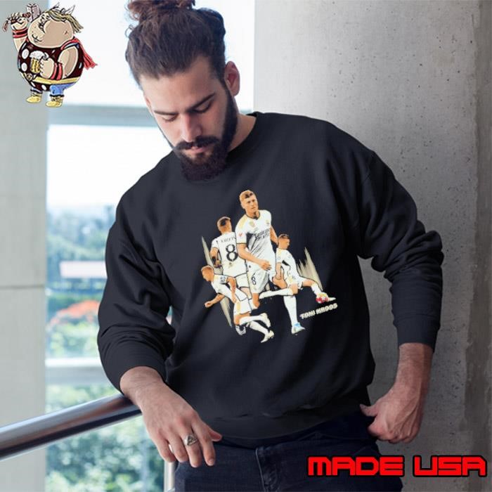 Toni Kroos German former professional footballer Vintage Collage Sweatshirt