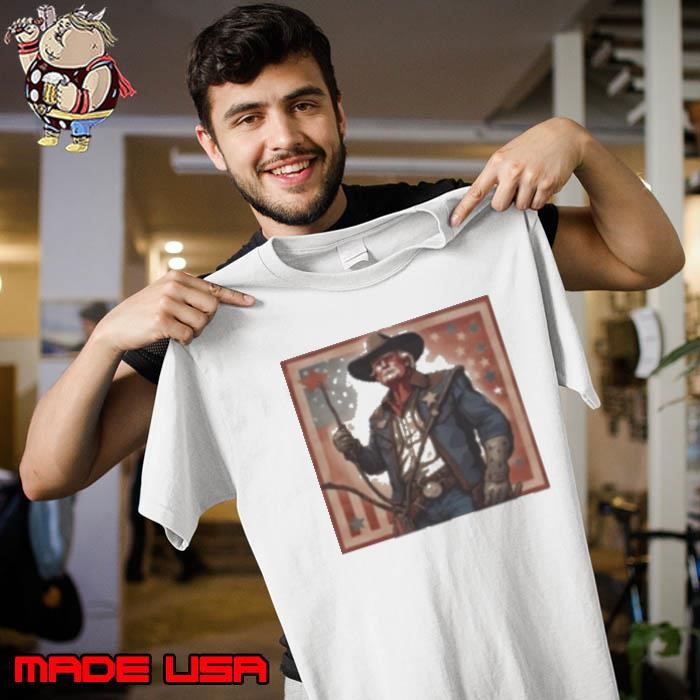 Trump Cowboy Country 2024 Election Political President Unisex