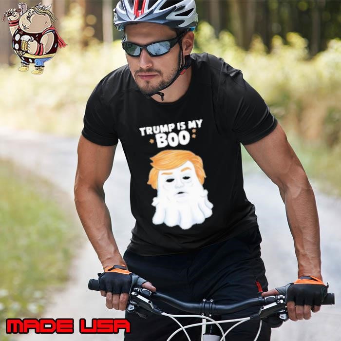 Trump Is My Boo 2024 Hair Funny Ghost Halloween Unisex