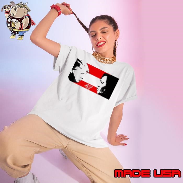Trump Vs Harris Choose America’S Future 47 Ladies tee