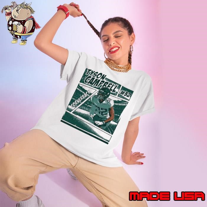 Tyson Campbell Jacksonvilles Comic an American football cornerback Ladies tee