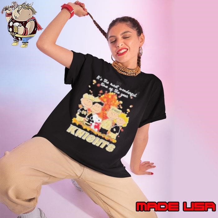 UCF Knights Fall Season Is The Most Wonderful Time For Snoopy Ladies tee