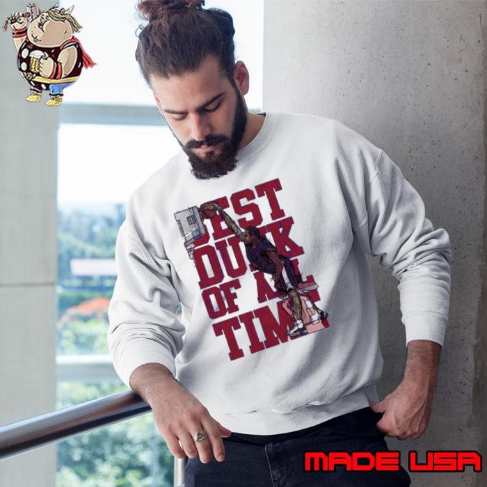 Vince Carter American former professional Toronto USA Best Dunk Of All Time Sweatshirt