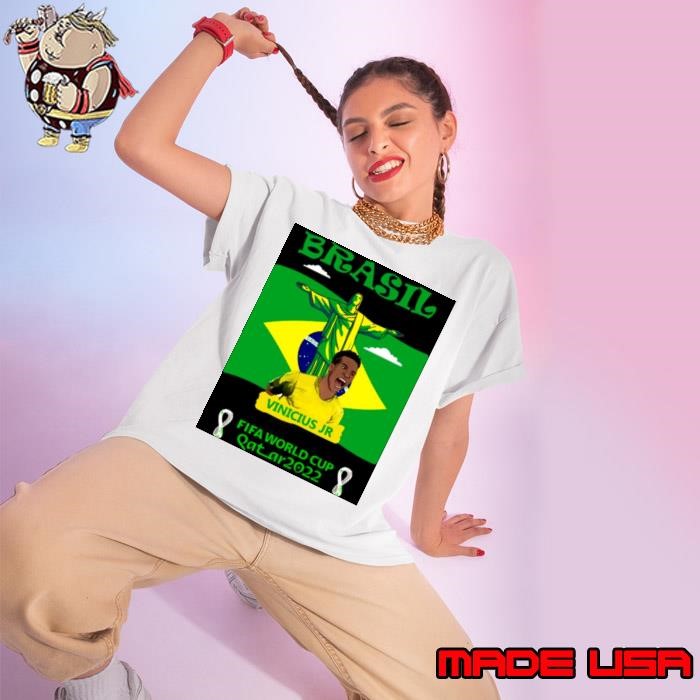 Vinicius Jr Brazil World Cup 2022 Ladies tee