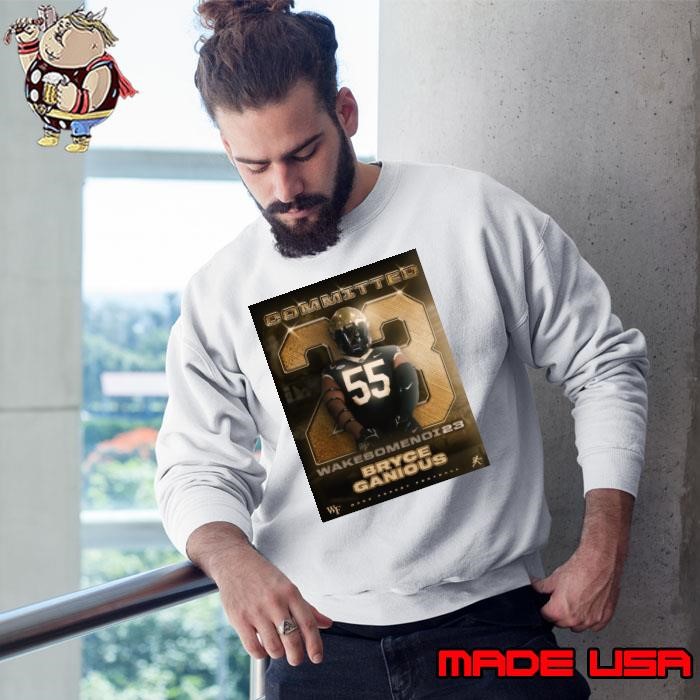 Wakesomenoi23 Bryce Ganious committed Wake Forest football Sweatshirt