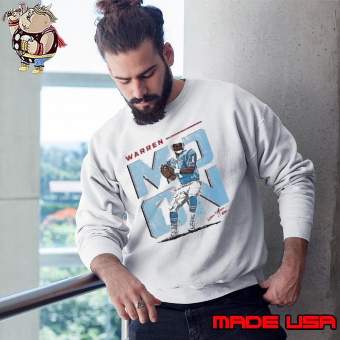 Warren Moon Houston Oilers football player signature Sweatshirt