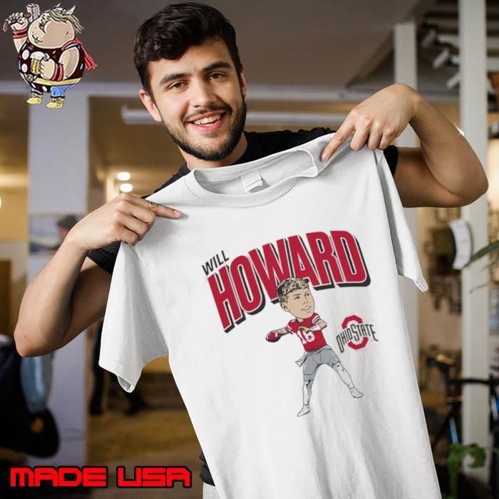 Will Howard Caricature American football quarterback Unisex