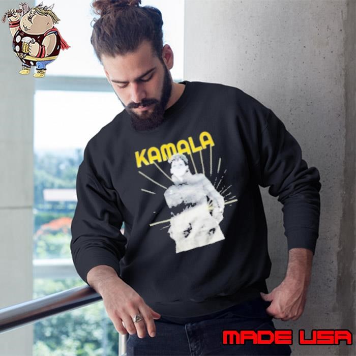 Young Kamala Harris Vice President Picture Graphic Election Sweatshirt