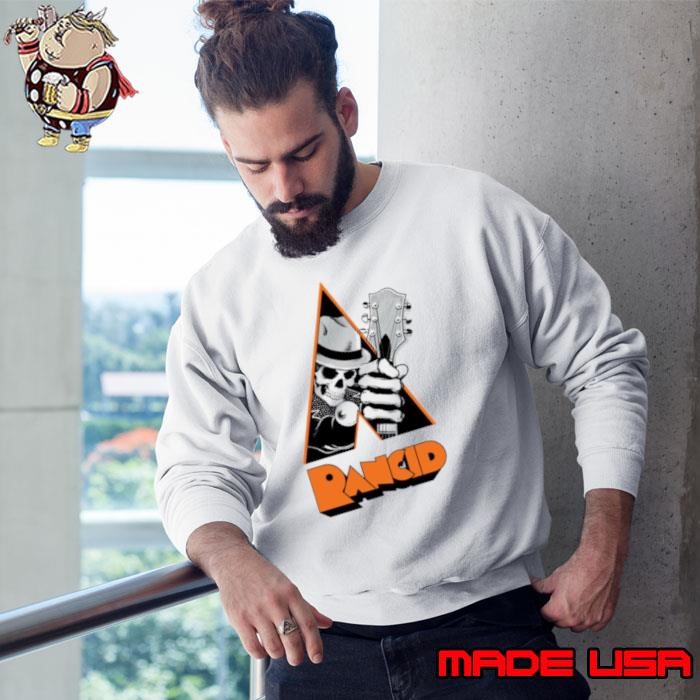 Arrow Aesthetic Design Rancid Band Sweatshirt