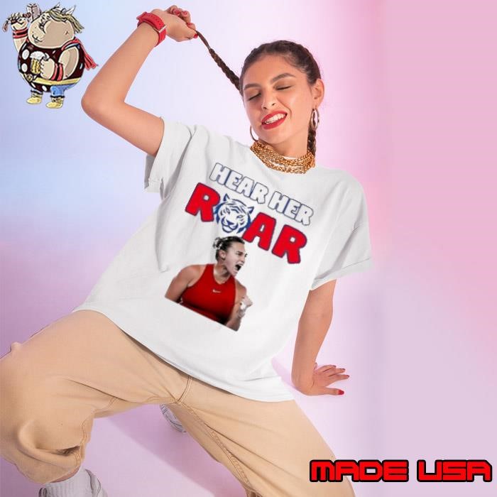 Aryna Sabalenka Hear Her Roar Ladies tee
