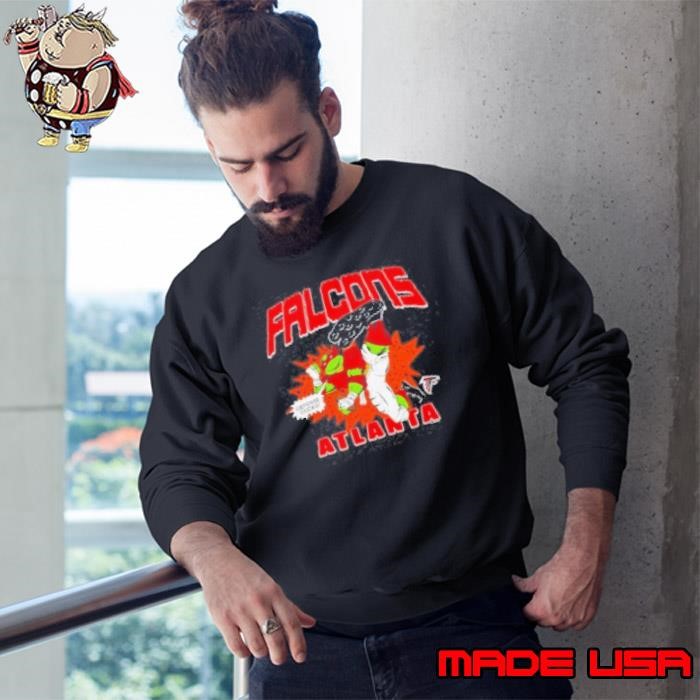 Atlanta Falcons Ninja Turtles Raphael defense dudes Sweatshirt