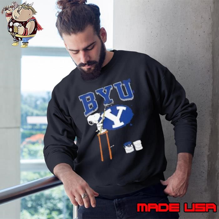 BYU Snoopy Painting Sweatshirt