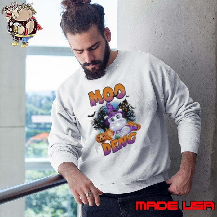Baby Hippo Halloween Moo Deng Sweatshirt