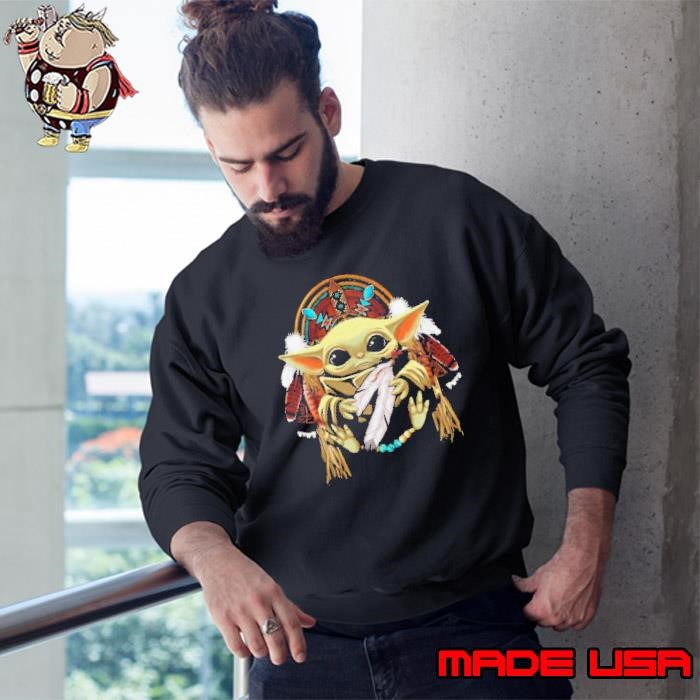 Baby Yoda Native American Sweatshirt