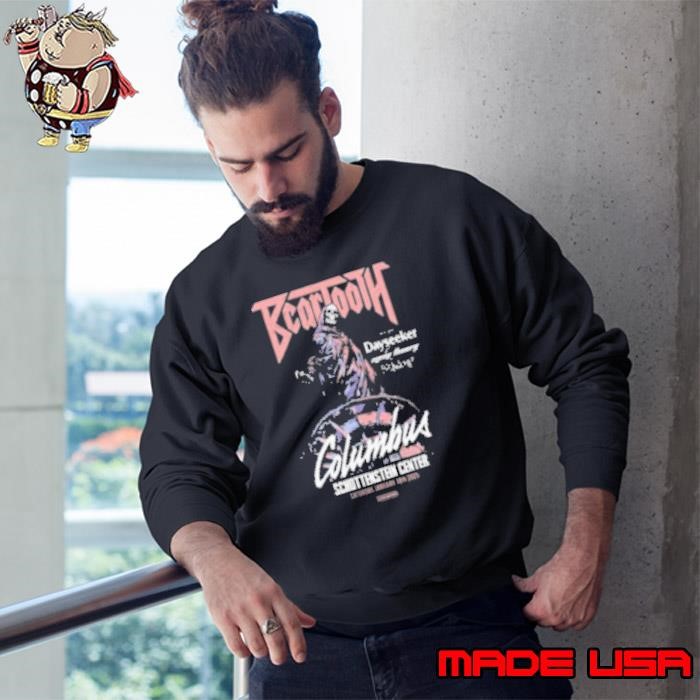 Beartooth January 18 2025 Schottenstein Center In Columbus OH Tour Poster Sweatshirt
