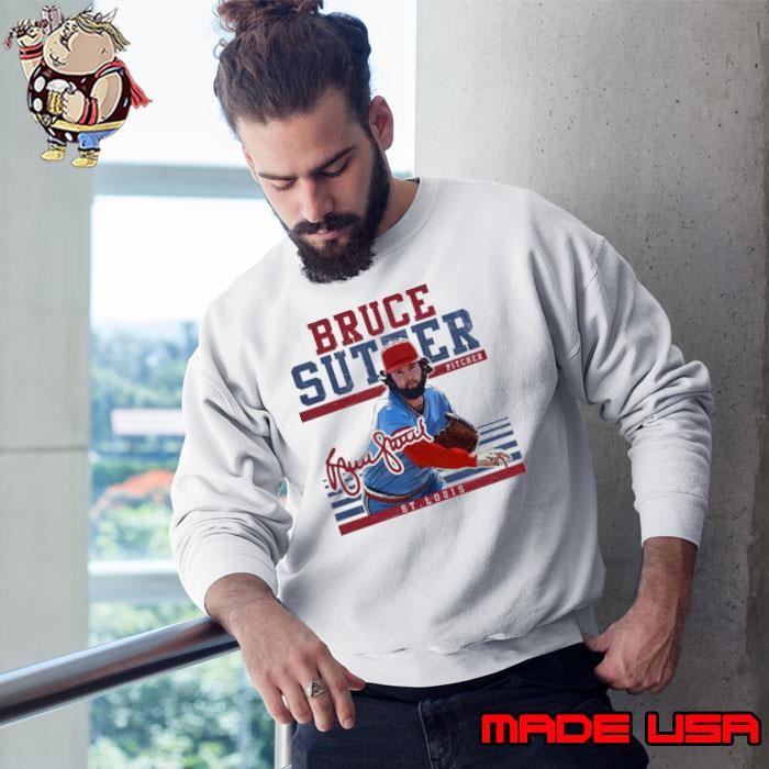 Bruce Sutter St. Louis Sport American professional baseball pitcher Sweatshirt