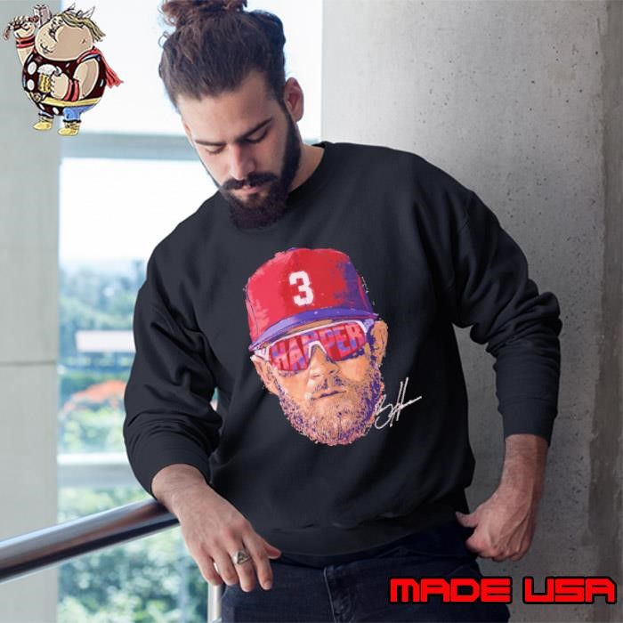 Bryce Harper American professional baseball right fielder Philadelphia Sunglasses Sweatshirt