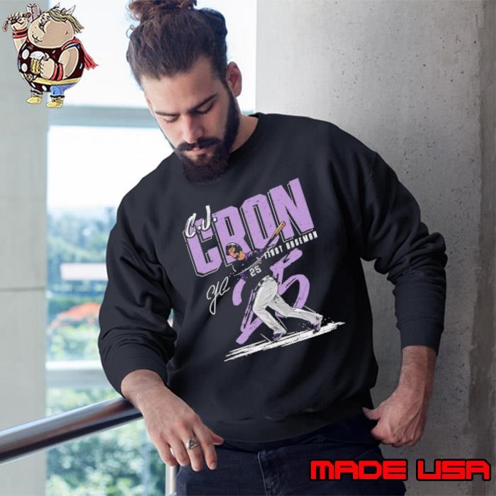 C.J. Cron Colorado Chisel American professional baseball first baseman Sweatshirt