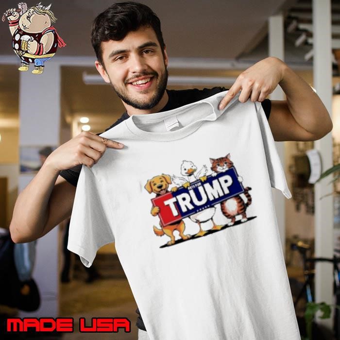 Cat duck dog pets for Trump 2024 Unisex