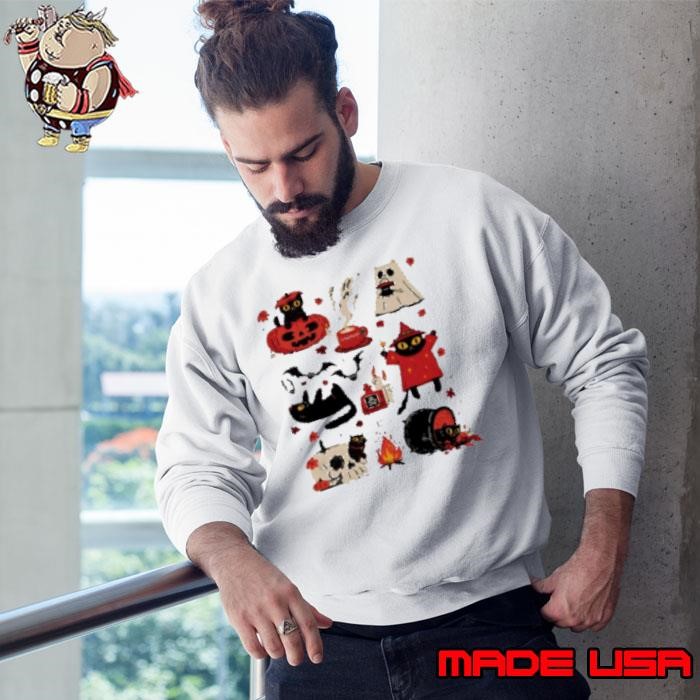 Cats And Tricks Halloween Sweatshirt