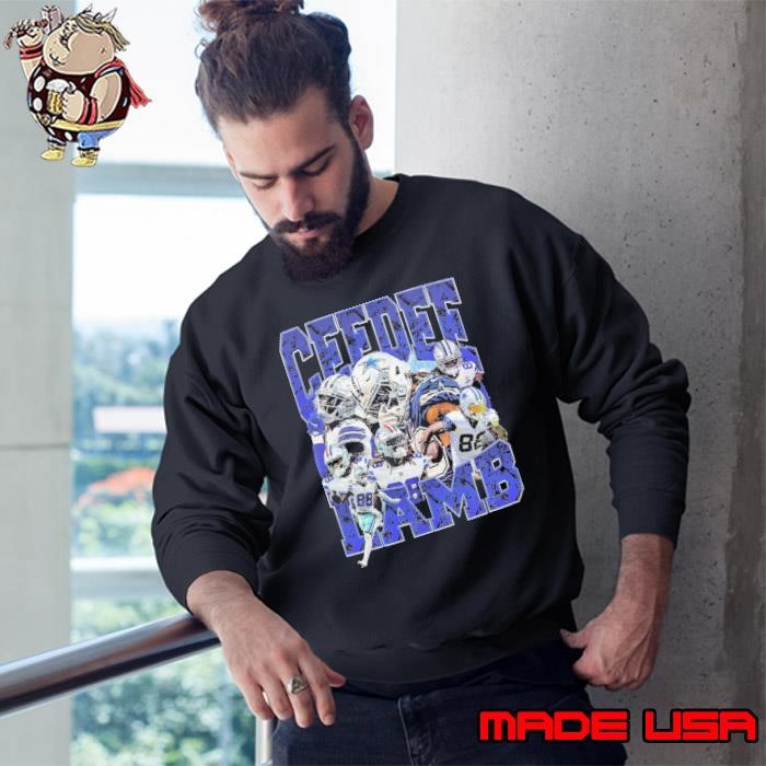 Ceedee Lamb American professional football wide receiver Retro Bootleg Sweatshirt